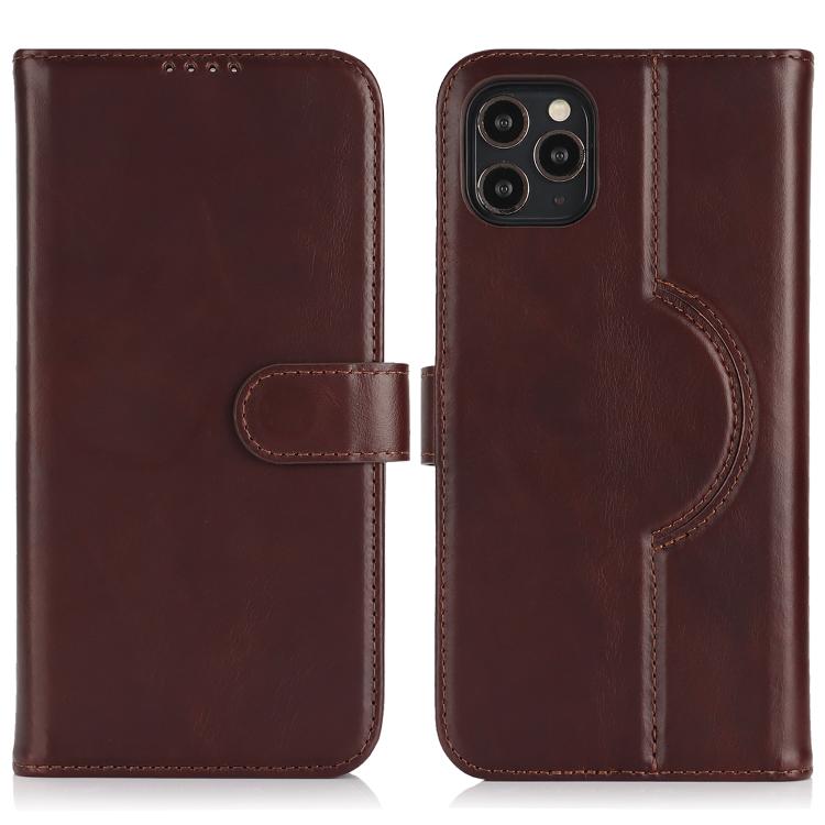 For iPhone 16 Plus Genuine Leather Card Wallet MagSafe Phone Case
