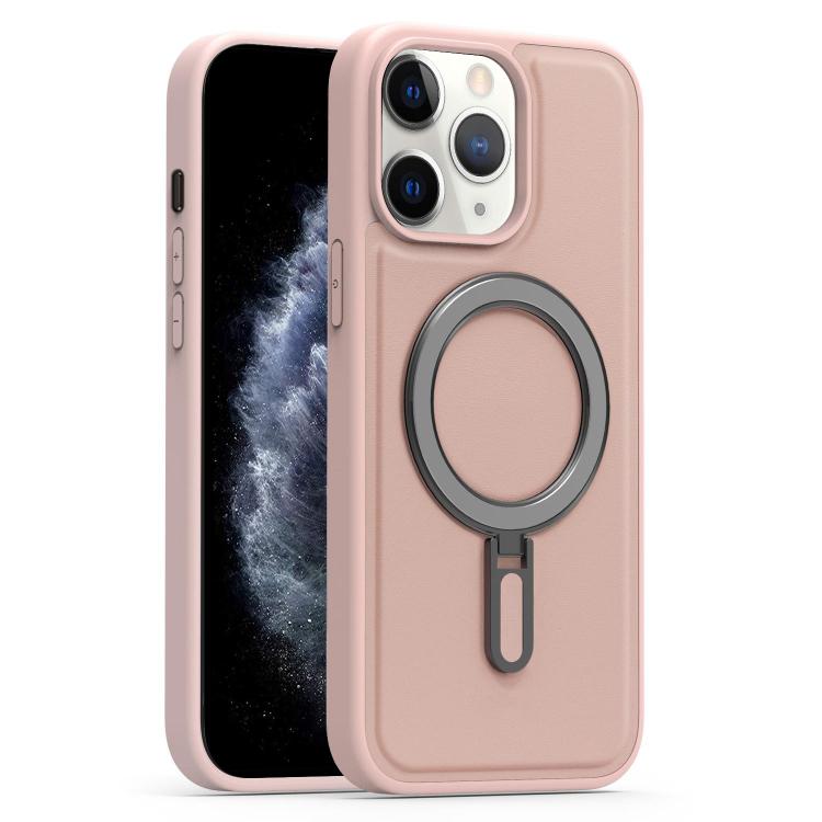 For iPhone 11 Pro Max Silver Shield MagSafe Holder Shockproof Phone Case
