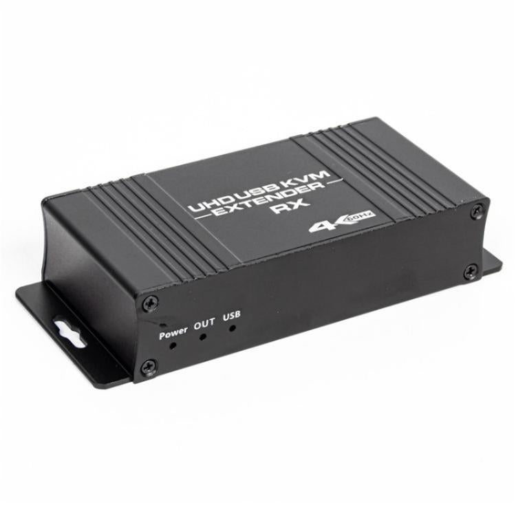 D5-1 / D6-1 80m Cat6 / 5e Network Cable Extender Computer Control HDMI KVM Extender, Plug:US Plug