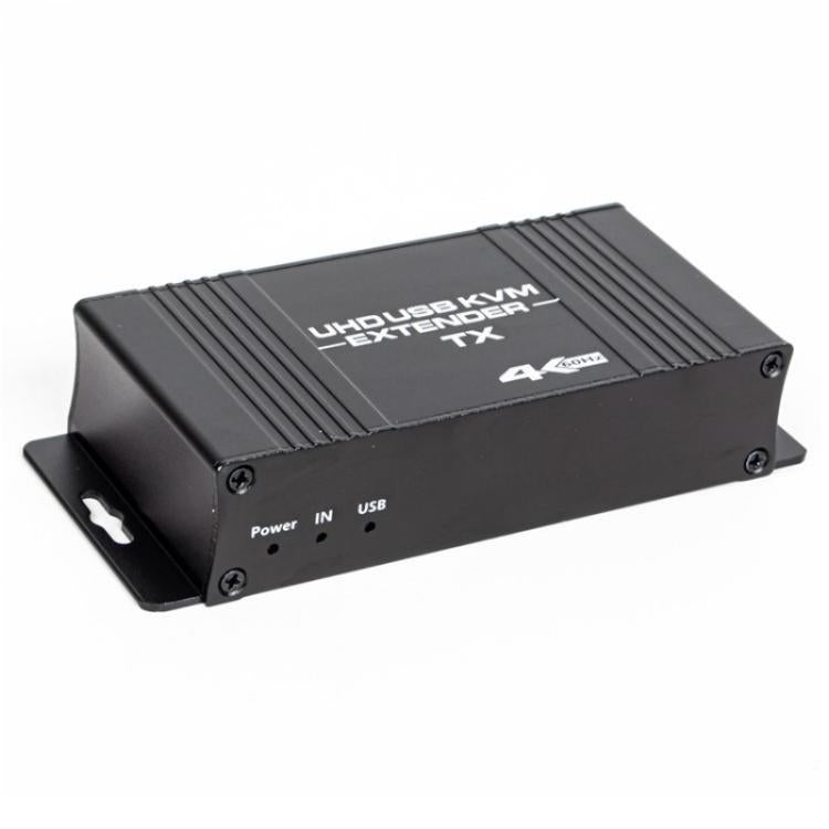 D5-1 / D6-1 80m Cat6 / 5e Network Cable Extender Computer Control HDMI KVM Extender, Plug:US Plug