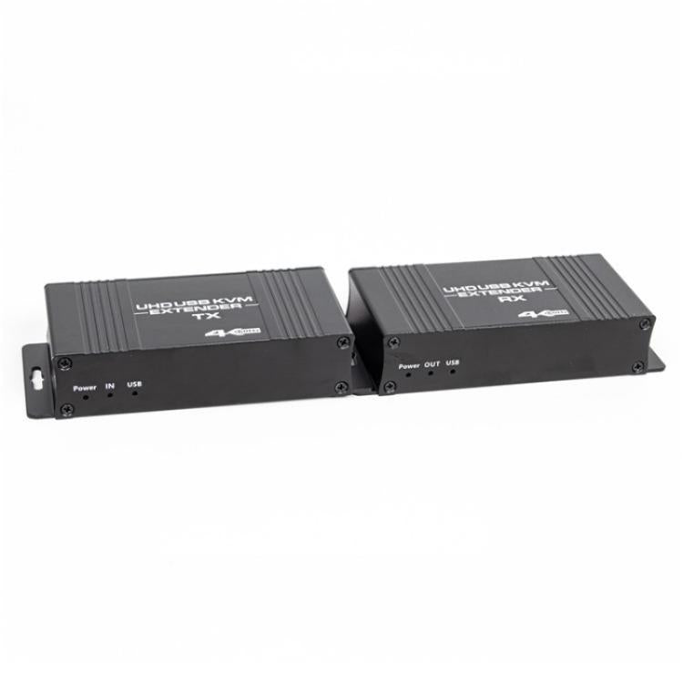 D5-1 / D6-1 80m Cat6 / 5e Network Cable Extender Computer Control HDMI KVM Extender, Plug:US Plug