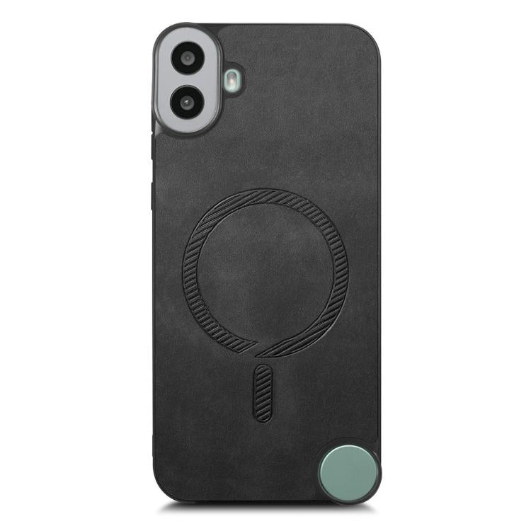 For Nothing CMF Phone 1 Retro Magsafe Magnetic PU Back Cover Phone Case