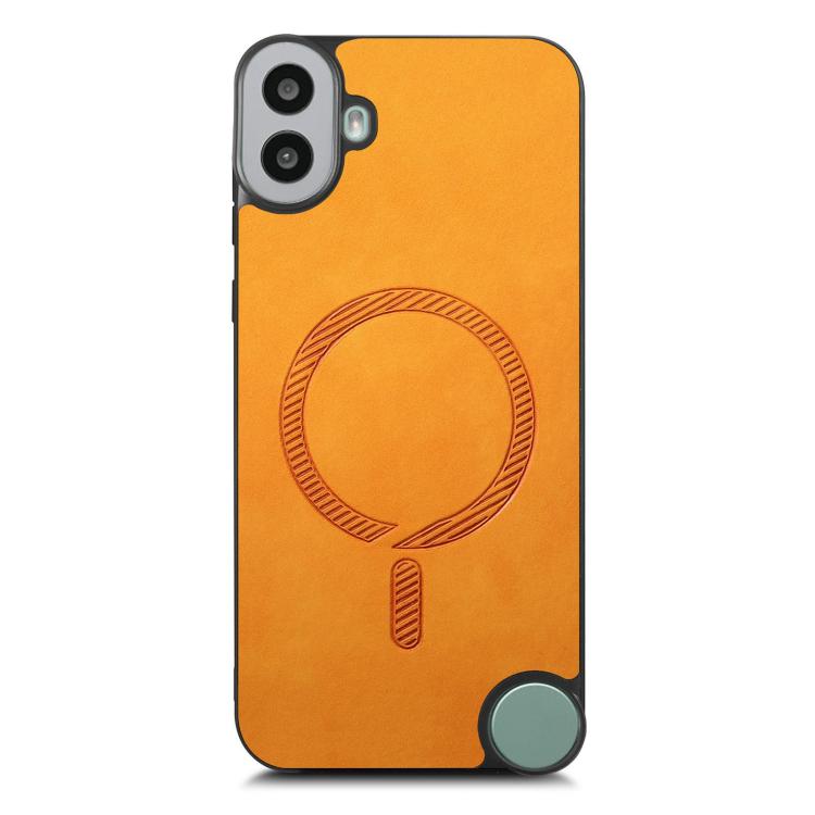 For Nothing CMF Phone 1 Retro Magsafe Magnetic PU Back Cover Phone Case