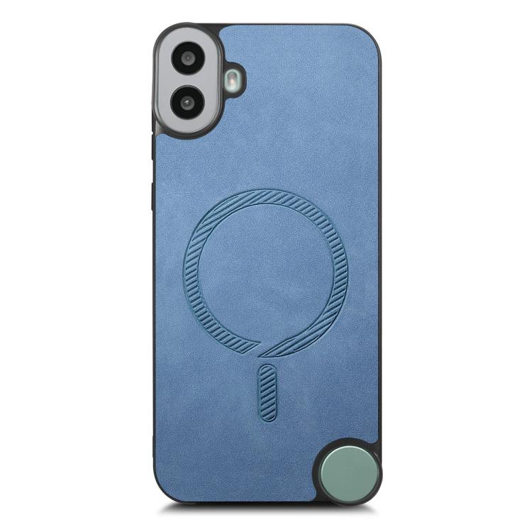For Nothing CMF Phone 1 Retro Magsafe Magnetic PU Back Cover Phone Case