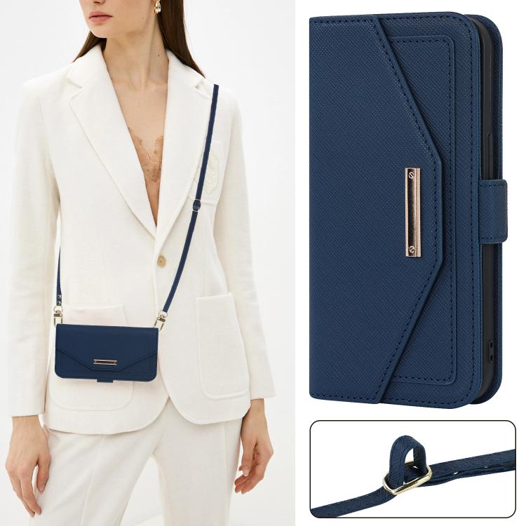 For Google Pixel 7a Cross Texture Crossbody Lanyard Leather Phone Case