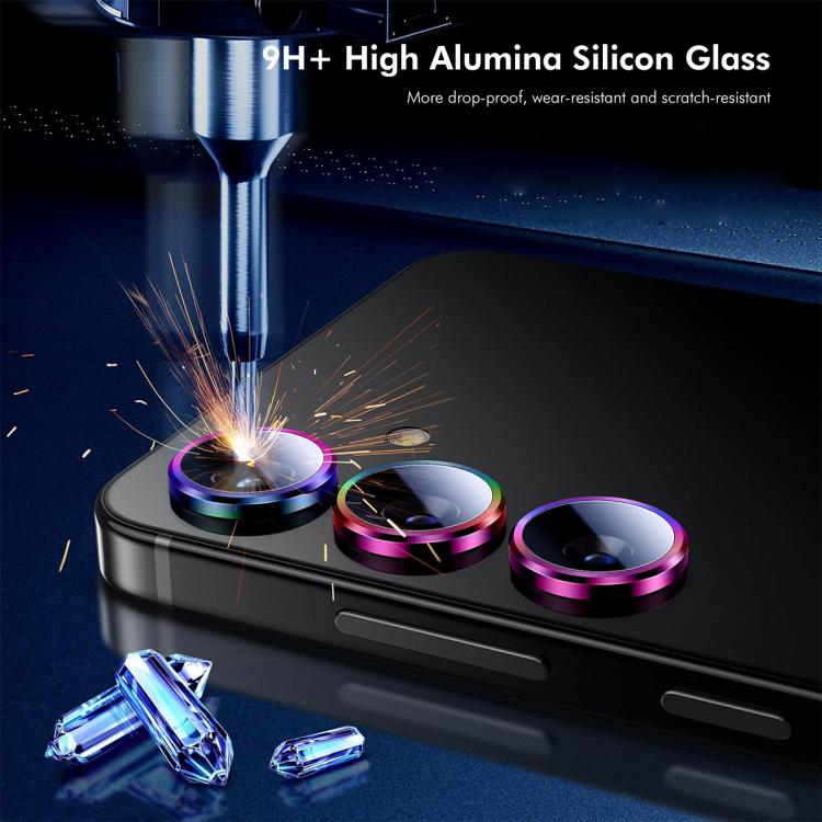 For Samsung Galaxy Tab S10+ / S10 Ultra ENKAY 9H Rear Lens Aluminium Alloy Tempered Glass Film