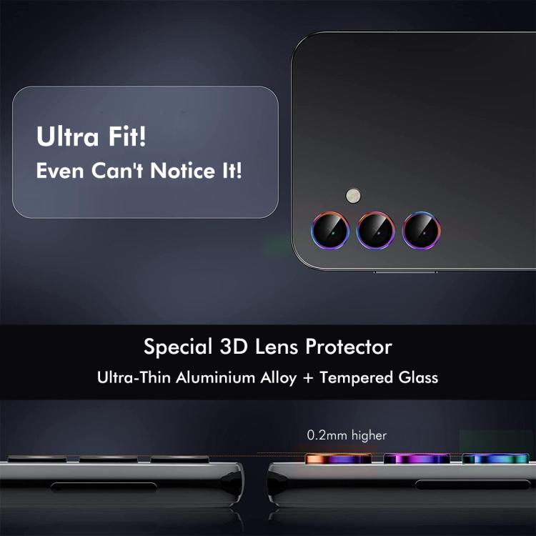 For Samsung Galaxy Tab S10+ / S10 Ultra ENKAY 9H Rear Lens Aluminium Alloy Tempered Glass Film