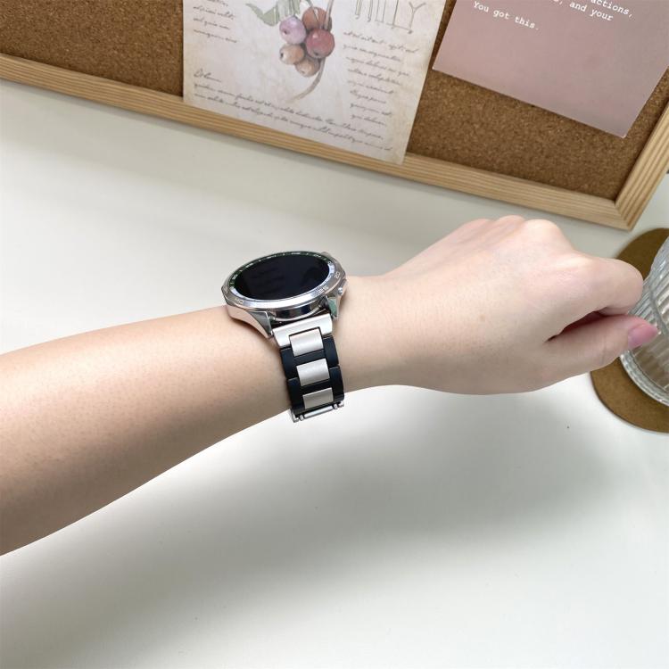 22mm Folding Magnetic Buckle Stainless Steel Rubber Watch Band
