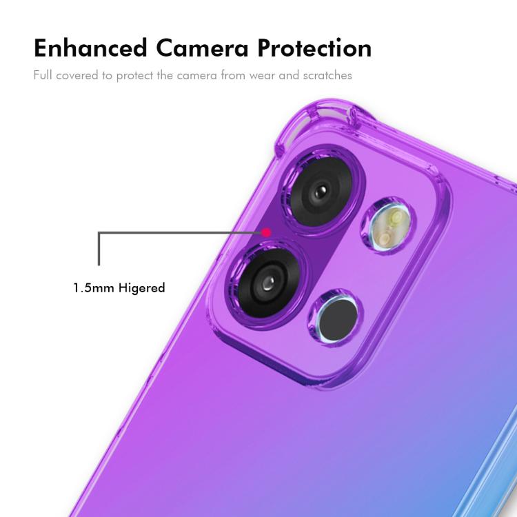 For OnePlus 13T ENKAY Hat-Prince Gradient Airbag TPU Phone Case