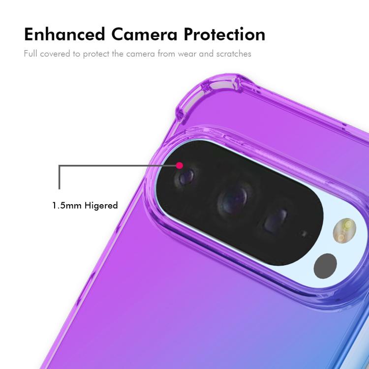 For Google Pixel 9 Pro XL ENKAY Hat-Prince Gradient Airbag TPU Phone Case