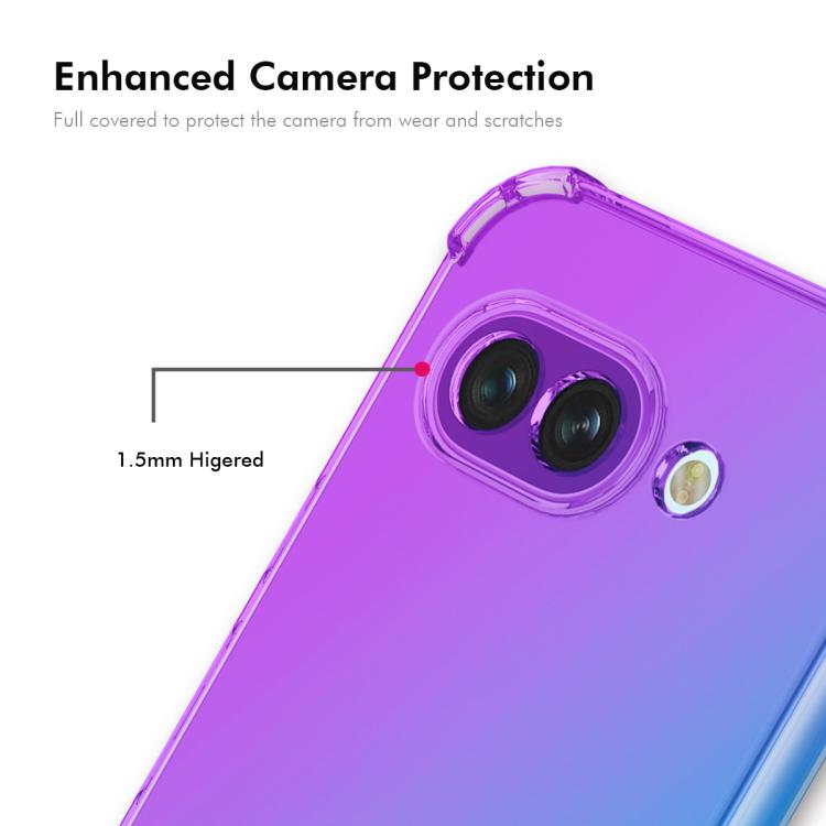 For Google Pixel 9a ENKAY Hat-Prince Gradient Airbag TPU Phone Case