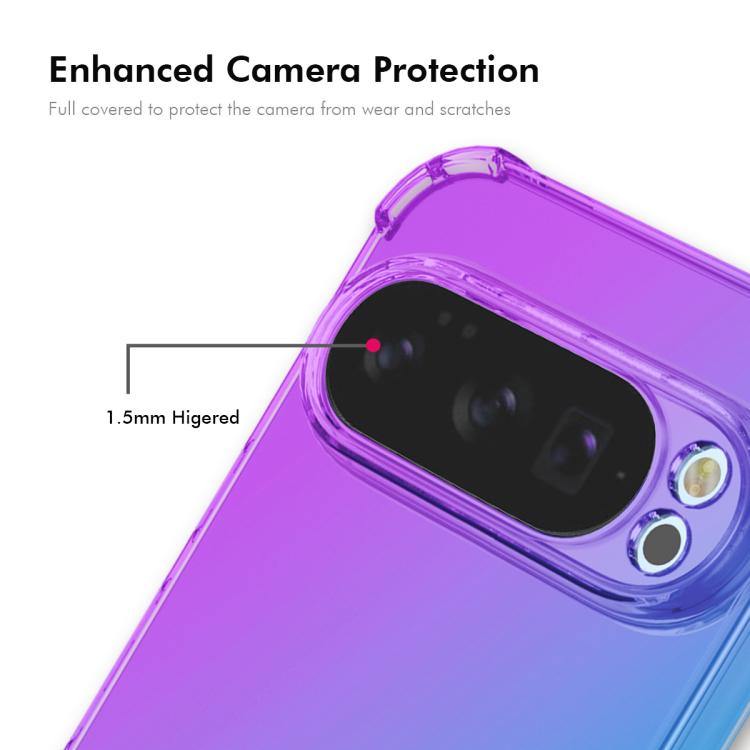 For Google Pixel 10 Pro XL ENKAY Hat-Prince Gradient Airbag TPU Phone Case