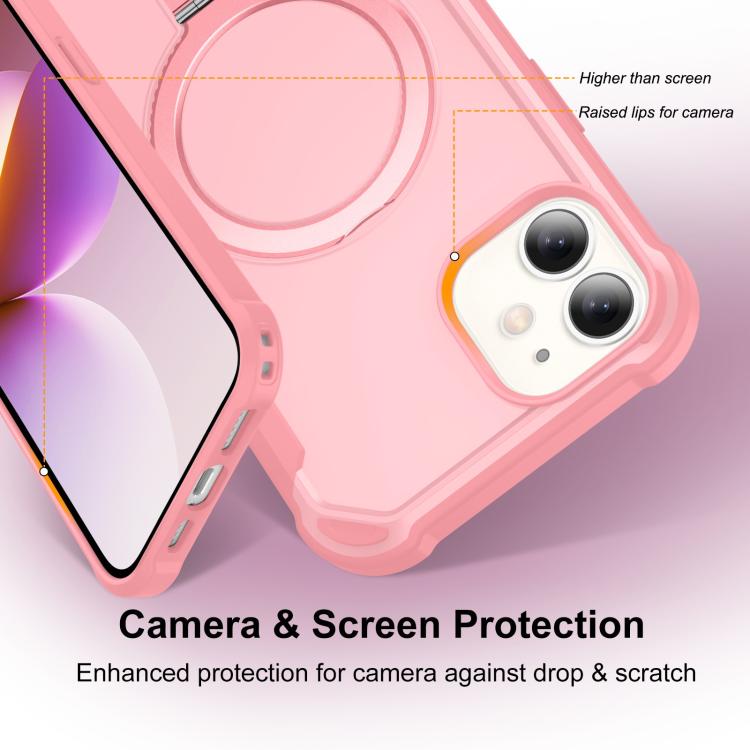 For iPhone 11 Yingcai Gears MagSafe Holder Shockproof Phone Case