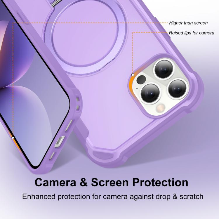For iPhone 12 Pro Yingcai Gears MagSafe Holder Shockproof Phone Case