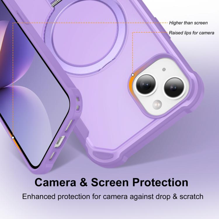 For iPhone 13 Yingcai Gears MagSafe Holder Shockproof Phone Case