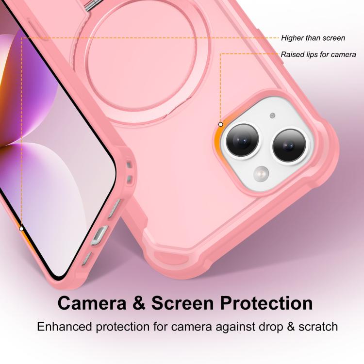 For iPhone 13 Yingcai Gears MagSafe Holder Shockproof Phone Case