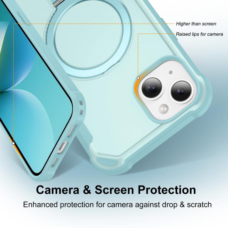 For iPhone 13 Pro Yingcai Gears MagSafe Holder Shockproof Phone Case