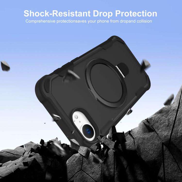 For iPhone 17e / 16e Yingcai Gears MagSafe Holder Shockproof Phone Case