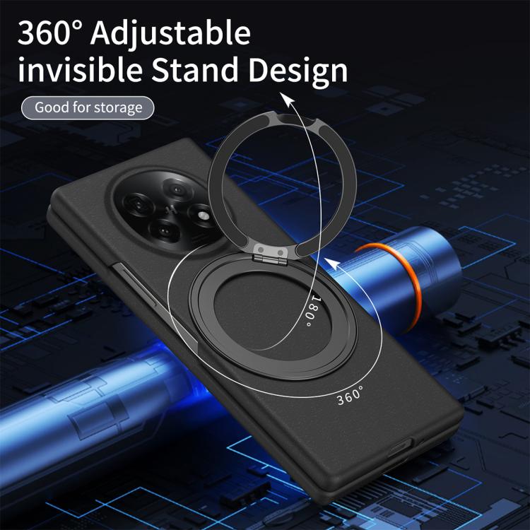 For OPPO Find N5 Thunderbolt 360 Rotating Holder Shockproof Phone Case