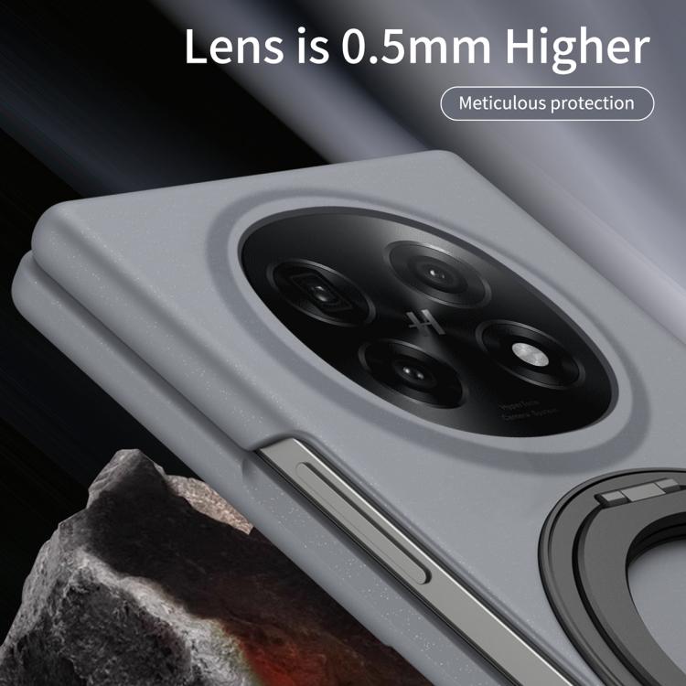 For OPPO Find N5 Thunderbolt 360 Rotating Holder Shockproof Phone Case