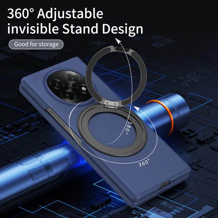 For OPPO Find N5 Thunderbolt 360 Rotating Holder Shockproof Phone Case
