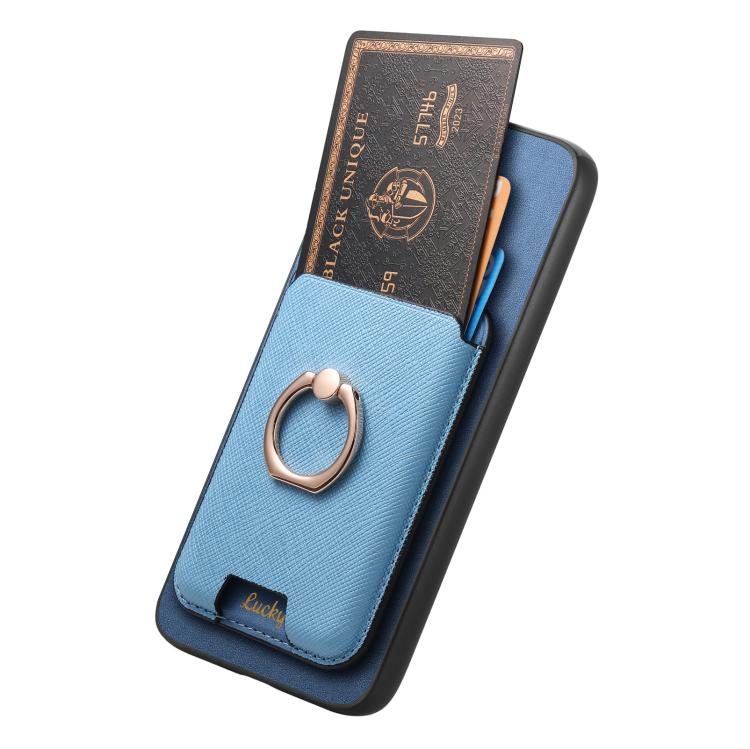 For Redmi K60 Ultra Retro Cross Leather Ring Vertical Insert Card Bag MagSafe Phone Case