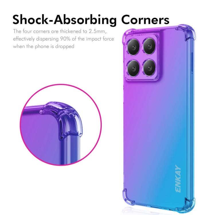 For Motorola Moto G Stylus 5G 2025 ENKAY Hat-Prince Gradient Airbag TPU Phone Case