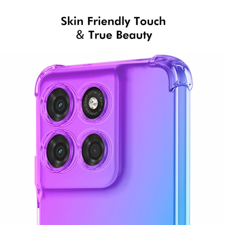 For Motorola Moto G77 / G67 5G ENKAY Hat-Prince Gradient Airbag TPU Phone Case