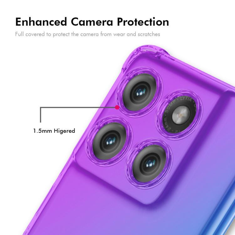 For Motorola Edge 70 Fusion / 70 Fusion+ ENKAY Hat-Prince Gradient Airbag TPU Phone Case