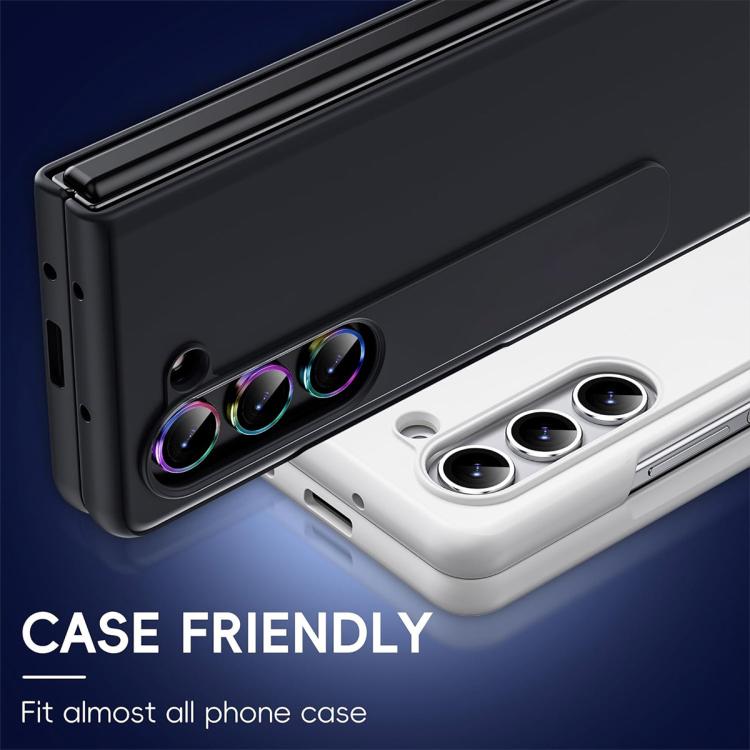 For Galaxy Z Fold7 ENKAY Hat-Prince 9H Rear Camera Lens Aluminium Alloy Tempered Glass Film