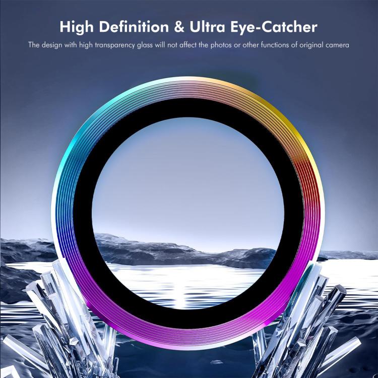 For Galaxy S25 FE 5G ENKAY Hat-Prince 9H Rear Camera Lens Aluminium Alloy Tempered Glass Film