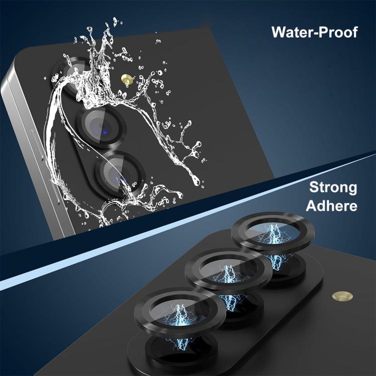 For Galaxy Z Fold8 Ultra 5G ENKAY Hat-Prince 9H Rear Camera Lens Aluminium Alloy Tempered Glass Film