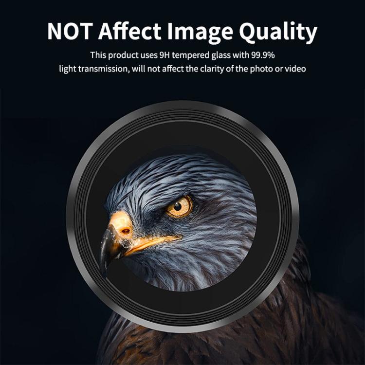 For Galaxy Z Fold8 Ultra 5G ENKAY Hat-Prince 9H Rear Camera Lens Aluminium Alloy Tempered Glass Film