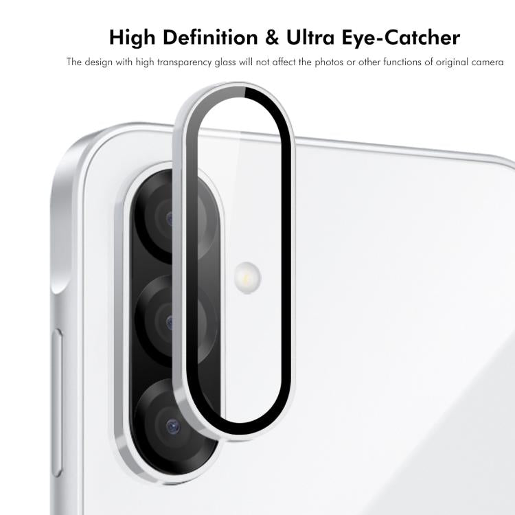 For Galaxy A27 5G ENKAY Hat-Prince 9H Rear Camera Lens Aluminium Alloy Tempered Glass Film