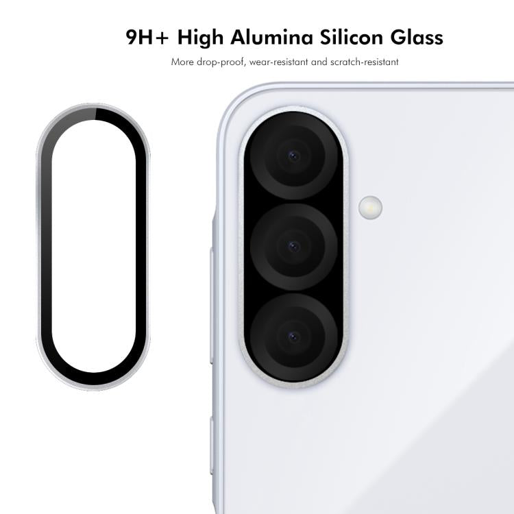 For Galaxy A27 5G ENKAY Hat-Prince 9H Rear Camera Lens Aluminium Alloy Tempered Glass Film