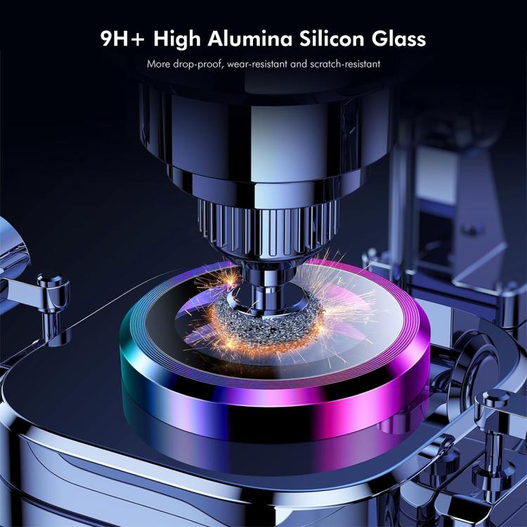For Samsung Galaxy S25 Ultra 5G ENKAY Hat-Prince AR 9H Rear Lens Aluminium Alloy Tempered Glass Film