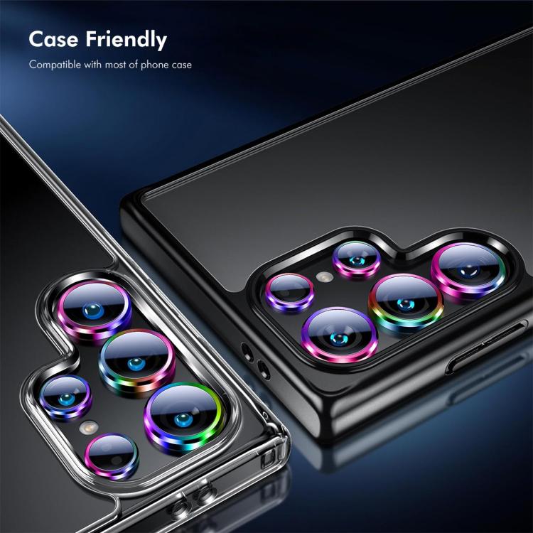 For Samsung Galaxy S25 Ultra 5G ENKAY Hat-Prince AR 9H Rear Lens Aluminium Alloy Tempered Glass Film
