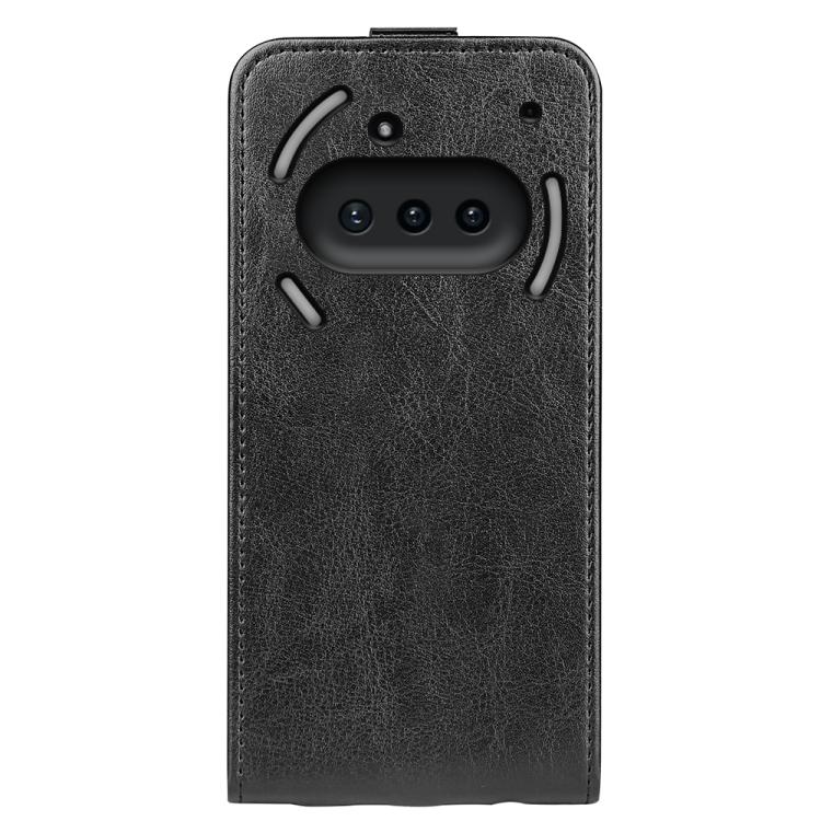 For Nothing Phone 3a R64 Texture Single Vertical Flip Leather Phone Case