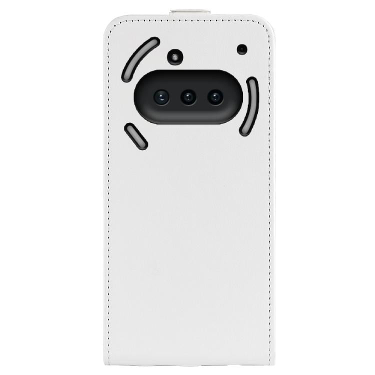 For Nothing Phone 3a R64 Texture Single Vertical Flip Leather Phone Case