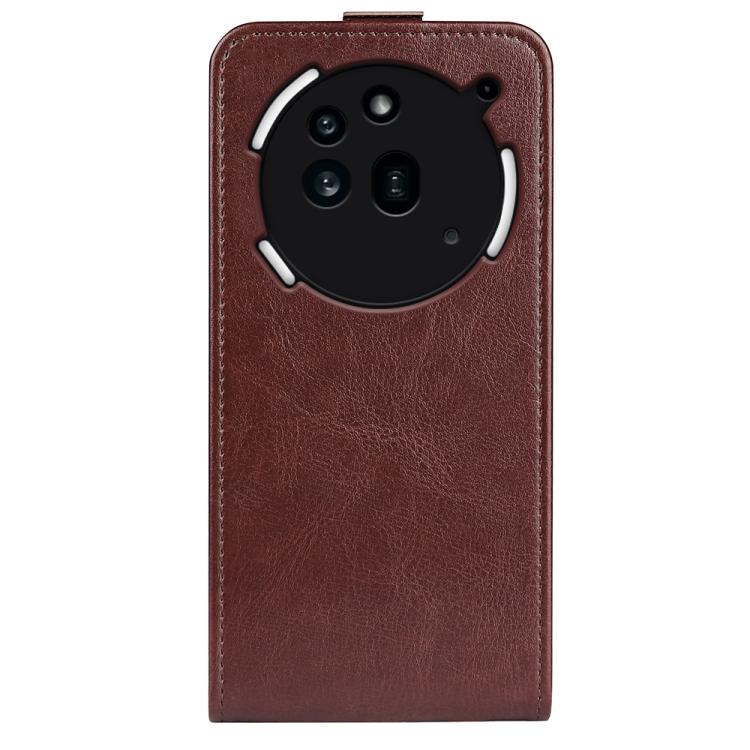 For Nothing Phone 3a Pro R64 Texture Single Vertical Flip Leather Phone Case