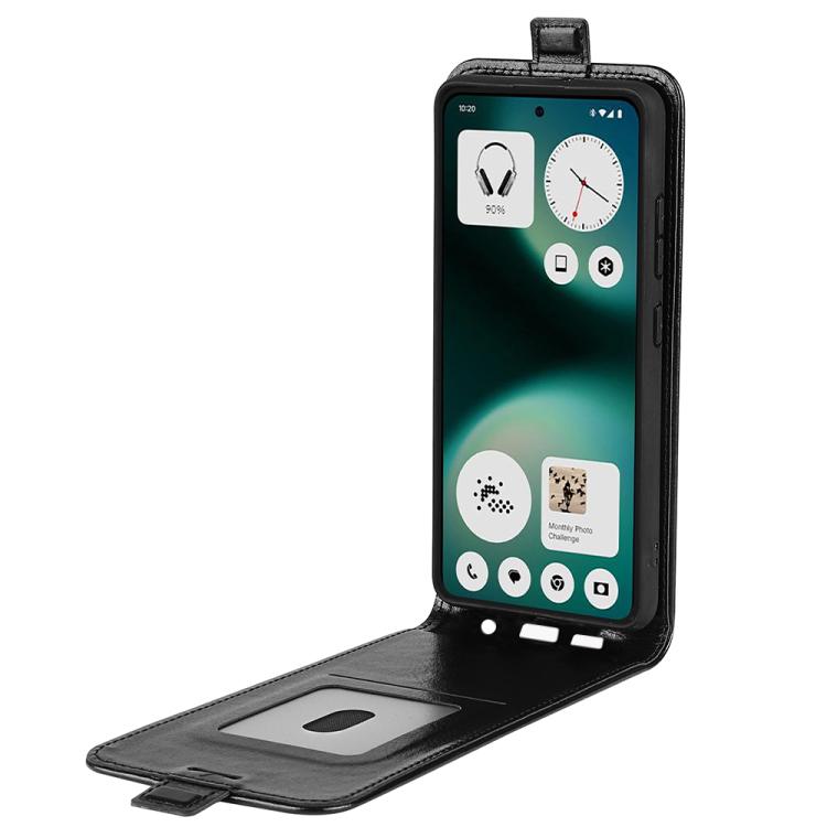 For Nothing Phone 3a Lite R64 Texture Single Vertical Flip Leather Phone Case