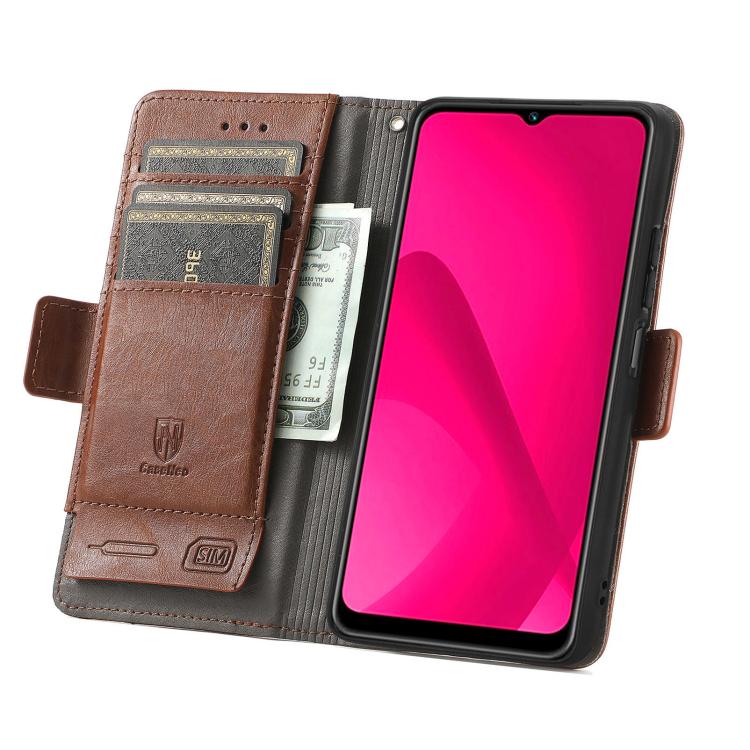 For Huawei Mate 70 CaseNeo Splicing Dual Magnetic Buckle Leather Phone Case