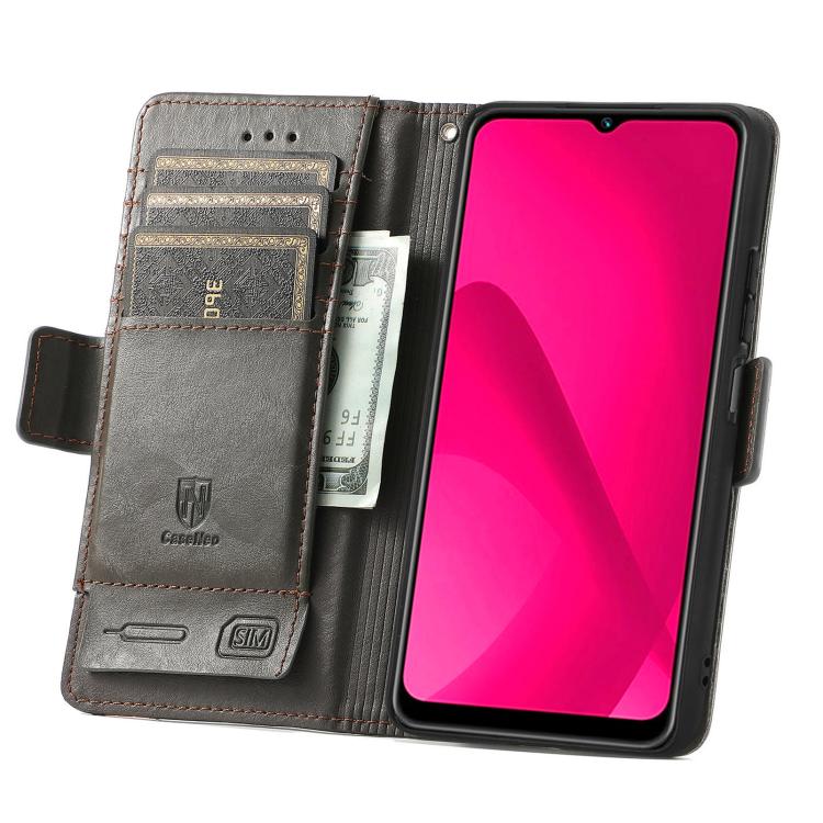 For Huawei Mate 70 CaseNeo Splicing Dual Magnetic Buckle Leather Phone Case