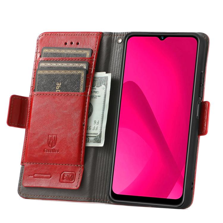 For Huawei Mate 70 CaseNeo Splicing Dual Magnetic Buckle Leather Phone Case