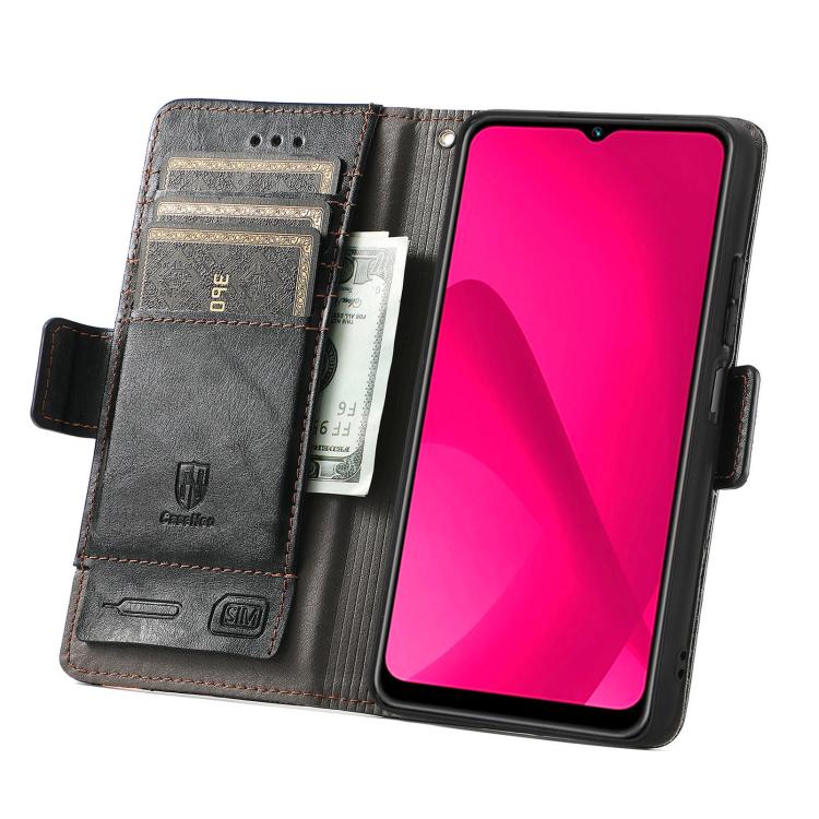 For Huawei Mate 70 Pro+ CaseNeo Splicing Dual Magnetic Buckle Leather Phone Case