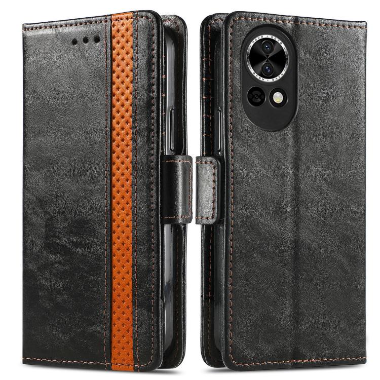 For Huawei nova 13 CaseNeo Splicing Dual Magnetic Buckle Leather Phone Case