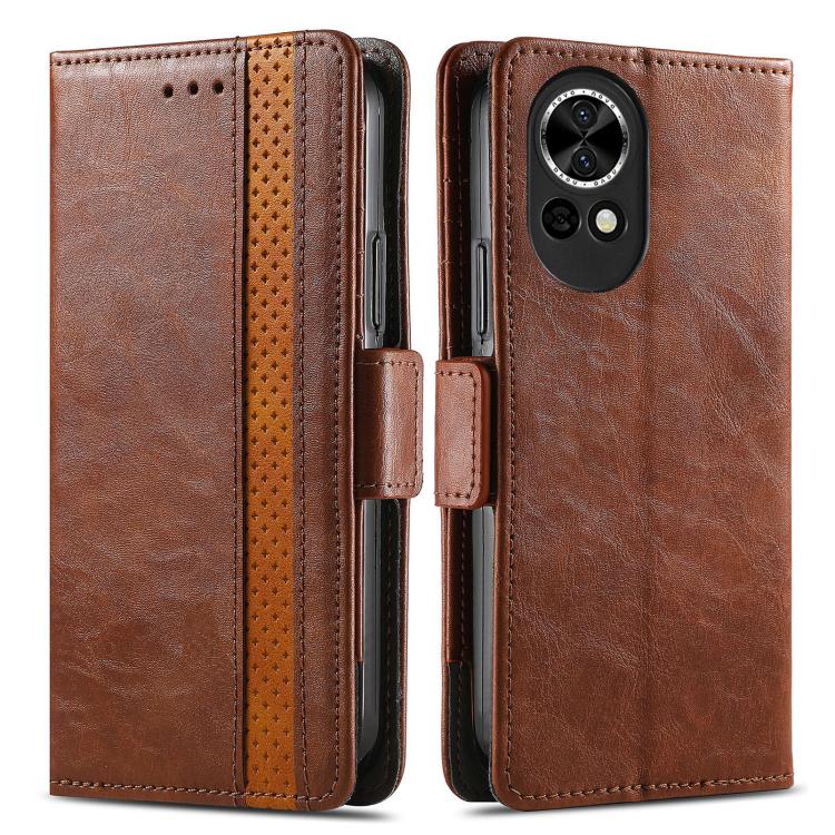 For Huawei nova 13 CaseNeo Splicing Dual Magnetic Buckle Leather Phone Case