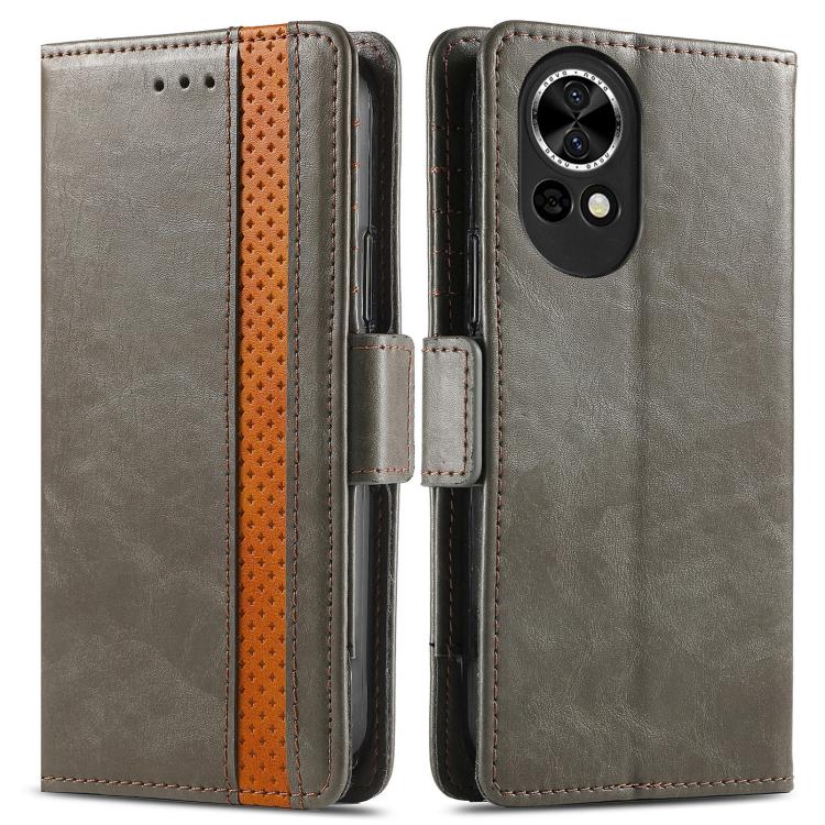 For Huawei nova 13 CaseNeo Splicing Dual Magnetic Buckle Leather Phone Case
