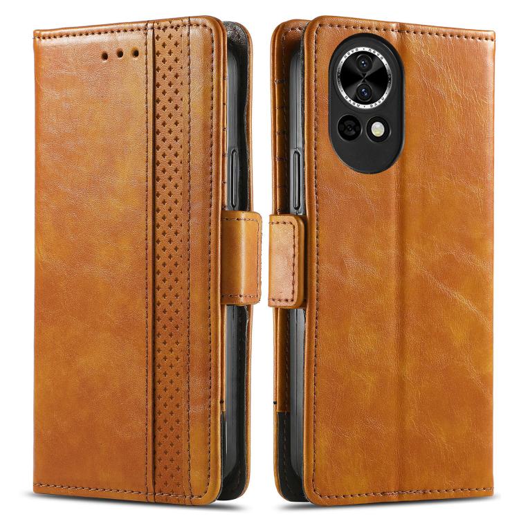 For Huawei nova 13 CaseNeo Splicing Dual Magnetic Buckle Leather Phone Case