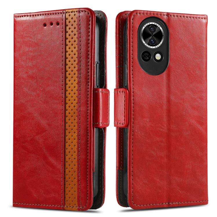 For Huawei nova 13 CaseNeo Splicing Dual Magnetic Buckle Leather Phone Case
